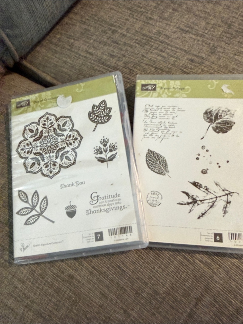 Stampin' Up! Autumn stamp sets